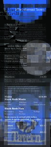 Black Rock Grill @The Mermaid Tavern Tuesday – Saturday 5.00pm – 10.45pm (last food orders 9.00pm)