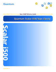 Scalar i500 Basic SNMP Reference Guide