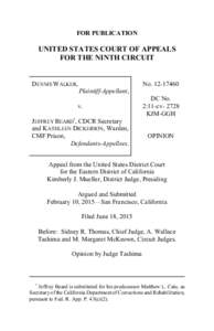 FOR PUBLICATION  UNITED STATES COURT OF APPEALS FOR THE NINTH CIRCUIT  DENNIS WALKER,