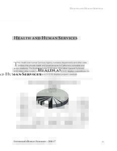 Health and Human Services  Health and Human Services T