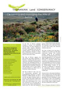 Photo: Sib Corbett  Conserving and managing the Vale of Belvoir  Issue 21 Winter 09