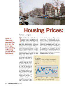 Housing Prices: Prakash Loungani
