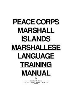 PEACE CORPS MARSHALL ISLANDS