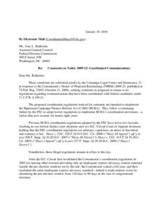 CLC &慭瀻 D21_Comments on NPRM 2009-23_Coordination_1.19.10