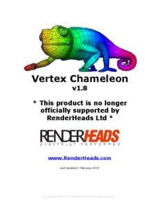 Vertex Chameleon v1.8 * This product is no longer officially supported by RenderHeads Ltd *