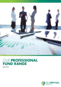 our professional fund range MaY 2015 Contents