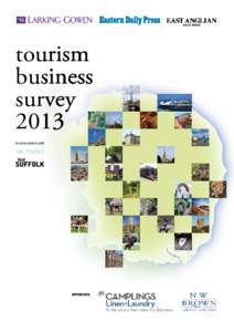 tourism business survey 2013 In association with