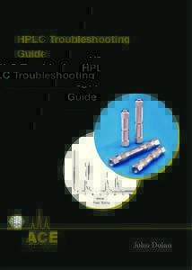 HPLC Troubleshooting Guide Peak Tailing  HPLC Columns