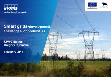 Smart grids-development, challenges, opportunities KPMG Baltics, Gregory Rubinchik February 2014