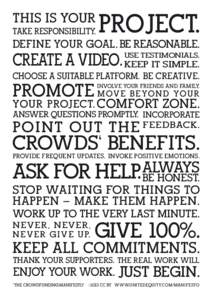 The Crowdfunding Manifesto