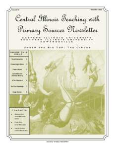 December[removed]Issue # 35 Central Illinois Teaching with Primary Sources Newsletter