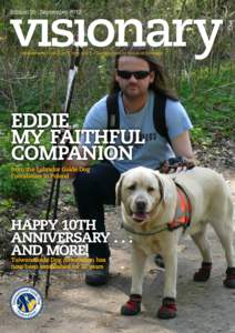Edition 20 | SeptemberEDDIE MY FAITHFUL COMPANION from the Labrador Guide Dog