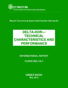 Report Concerning Space Data System Standards  DELTA-DOR— TECHNICAL CHARACTERISTICS AND PERFORMANCE