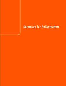 Summary for Policymakers  3 SPM