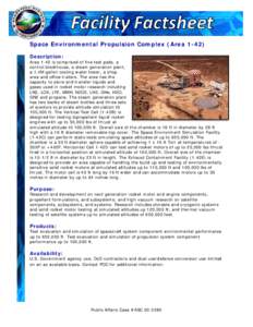 Microsoft Word - Space Environmental Propulsion Complex (Area[removed]docx