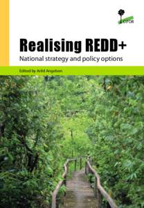 CIFOR  Realising REDD+ National strategy and policy options Edited by Arild Angelsen