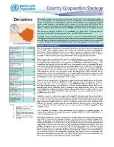 Zimbabwe  Zimbabwe is a landlocked country with a total land area of 390,580 km2. It is bordered by Mozambique to the east, South Africa to the south, Botswana to the west, and Zambia to the north and northwest. The coun