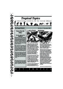 Tropical Topics An interpretive  newsletter