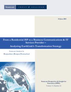 14 JuneFrom a Residential ISP to a Business Communications & IT Services Providertext – box to center