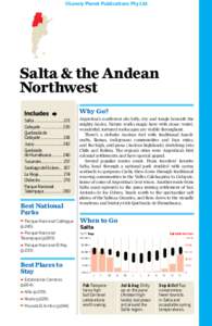 ©Lonely Planet Publications Pty Ltd  Salta & the Andean Northwest Why Go? Salta............................221