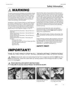 www.titan-intl.com	1.800.USA.BEAR  Safety Information WARNING