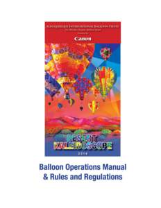 Important Numbers For emergencies, dial 911 AIBF Pilot Headquarters Balloon Fiesta Public Safety Landowner Relations