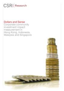 Research  Dollars and Sense Corporate community investment impact measurement in