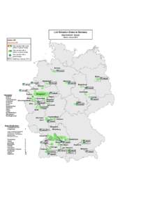 Low Emission Zones in Germany (Environment Zones) Status : January 2015 Aktive LEZ Intended LEZ