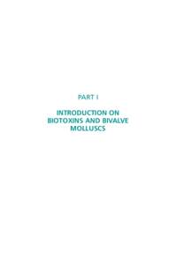 PART I INTRODUCTION ON BIOTOXINS AND BIVALVE MOLLUSCS  FTP551_Book.indb 1