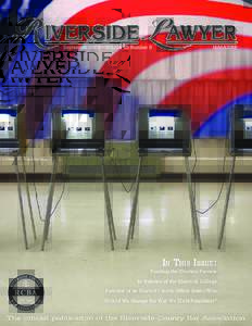 September 2008 • Volume 58 Number 8  MAGAZINE In This Issue: Funding the Election Process