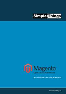 www.simplethings.de  2 Inhalt Magento E-Commerce………………………………………………………… 3