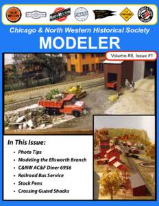 Chicago & North Western Historical Society  MODELER Volume #8, Issue #1