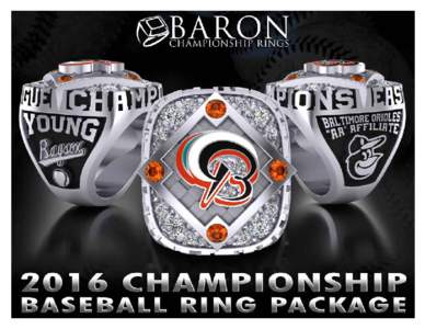 Baron realizes that a championship ring carries memories and is a priceless keepsake. This is why we take pride in making sure the craftsmanship of our ring is to the highest standards. Our new 3D modeling artwork shows
