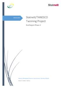 Statnett/TANESCO Twinning Project