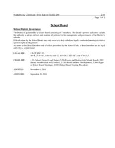 North Boone Community Unit School District[removed]:10 Page 1 of 1  School Board