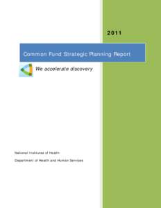 Common Fund Strategic Planning Report