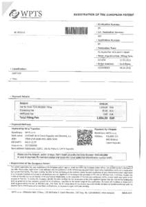 fraudulent invoice issued by WPTS