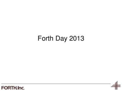 Forth Day 2013  Topics   