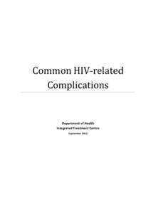 Common HIV-related Complications