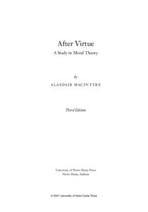 MacIntyre After Virtue 3rd Ed[removed]:24 AM