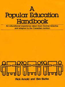A  POPULAR EDUCATION HANDBOOK