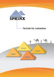 Technik für Leitstellen  SPHINX Technik für Leitstellen SPHINX Group