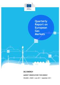 Quarterly Report on European Gas Markets