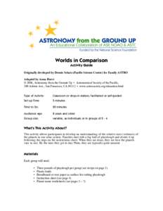Microsoft Word - WorldsInComparison.doc