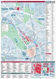 Map 4 University and City Centre  Additional Information  MAP 5