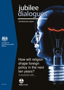 Conference report  How will religion shape foreign policy in the next ten years?