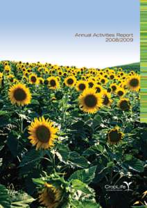 Annual Activities Report Meeting Challenges in a Growing World  Plant science helps to: