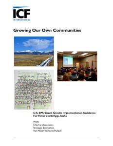 Final report: Victor and Driggs Smart Growth Implementation Assistance