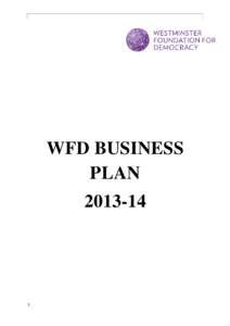 WFD BUSINESS PLAN