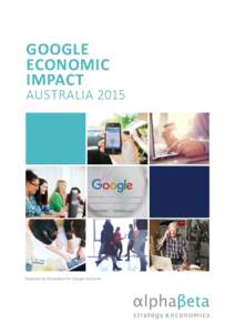 GOOGLE ECONOMIC IMPACT AUSTRALIA 2015